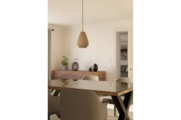 Takpendel Eglo Caprarola - Beige/Mässing - Belysning & el - Inomhusbelysning & lampor - Taklampa & takbelysning - Pendellampor & hänglampor