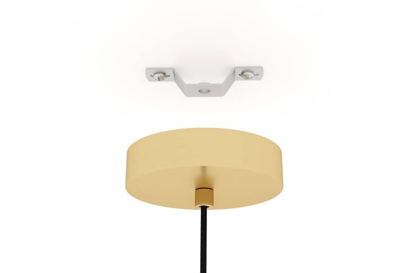 Takpendel Eglo Caprarola - Beige/Mässing - Belysning & el - Inomhusbelysning & lampor - Taklampa & takbelysning - Pendellampor & hänglampor