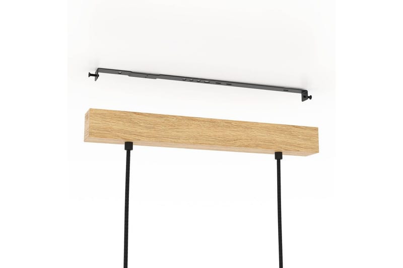 Takpendel Eglo Castralvo - Svart/Brun - Belysning & el - Inomhusbelysning & lampor - Taklampa & takbelysning - Pendellampor & hänglampor