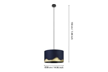 Takpendel Eglo Casuarita Blå/Guld - Belysning & el - Inomhusbelysning & lampor - Taklampa & takbelysning - Pendellampor & hänglampor