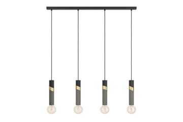 Takpendel Eglo Cedral Svart/Mässing med 4 Lampor - Belysning & el - Inomhusbelysning & lampor - Taklampa & takbelysning - Pendellampor & hänglampor