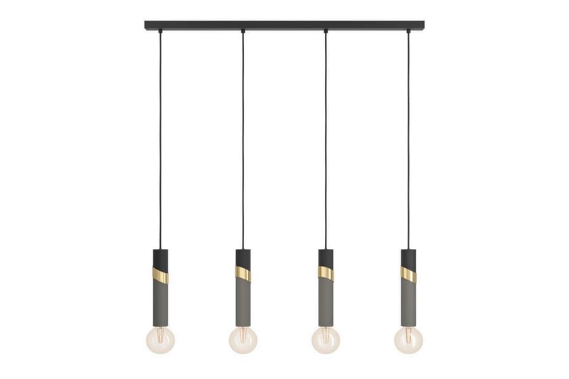 Takpendel Eglo Cedral Svart/Mässing med 4 Lampor - Belysning & el - Inomhusbelysning & lampor - Taklampa & takbelysning - Pendellampor & hänglampor
