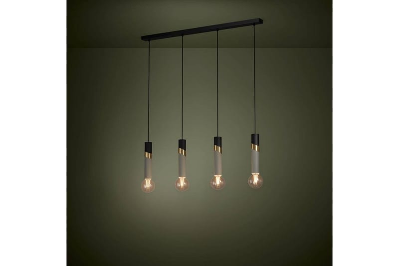 Takpendel Eglo Cedral Svart/Mässing med 4 Lampor - Belysning & el - Inomhusbelysning & lampor - Taklampa & takbelysning - Pendellampor & hänglampor