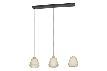Takpendel Eglo Ciudadela med 3 Lampor - Mässing/Vit/Svart - Belysning & el - Inomhusbelysning & lampor - Taklampa & takbelysning - Pendellampor & hänglampor