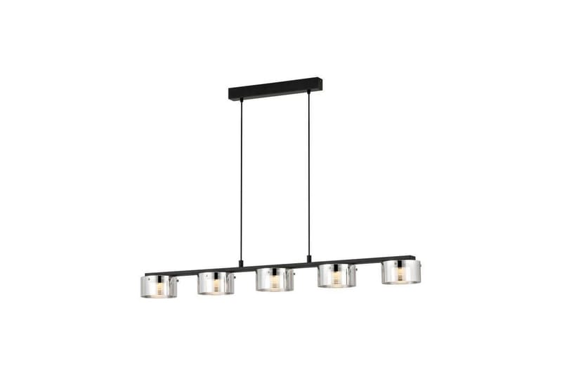 Takpendel Eglo Copillos Svart/Transparent med 5 Lampor - Belysning & el - Inomhusbelysning & lampor - Taklampa & takbelysning - Pendellampor & hänglampor