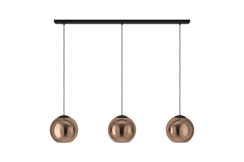 Takpendel Eglo Cordoba Svart/Koppar med 3 Lampor - Belysning & el - Inomhusbelysning & lampor - Taklampa & takbelysning - Pendellampor & hänglampor