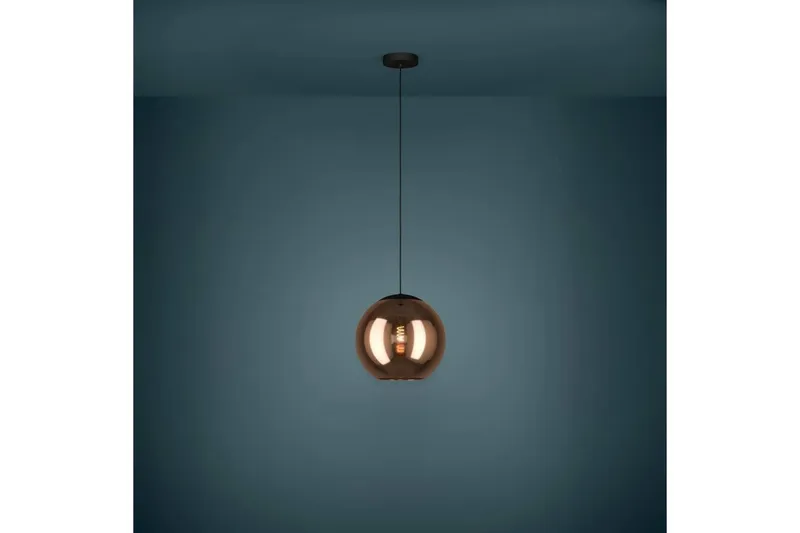 Takpendel Eglo Cordoba Svart/Koppar - Belysning & el - Inomhusbelysning & lampor - Taklampa & takbelysning - Pendellampor & hänglampor