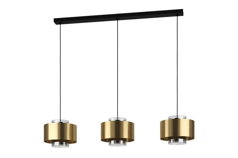 Takpendel Eglo Duglia Transparent/Guld med 3 Lampor - Belysning & el - Inomhusbelysning & lampor - Taklampa & takbelysning - Pendellampor & hänglampor