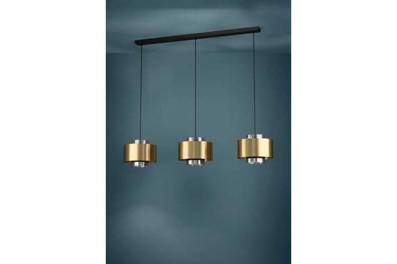 Takpendel Eglo Duglia Transparent/Guld med 3 Lampor - Belysning & el - Inomhusbelysning & lampor - Taklampa & takbelysning - Pendellampor & hänglampor