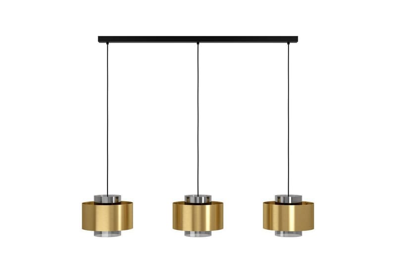 Takpendel Eglo Duglia Transparent/Guld med 3 Lampor - Belysning & el - Inomhusbelysning & lampor - Taklampa & takbelysning - Pendellampor & hänglampor