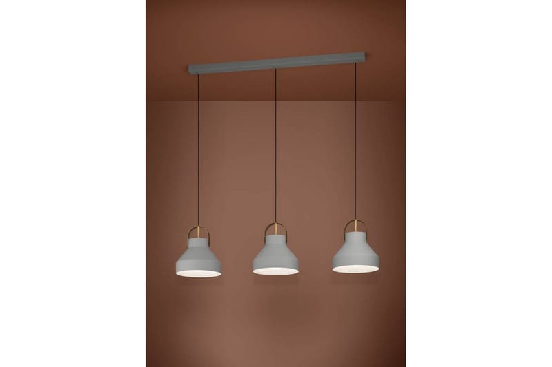 Takpendel Eglo Estepona Grå med 3 Lampor - Belysning & el - Inomhusbelysning & lampor - Taklampa & takbelysning - Pendellampor & hänglampor