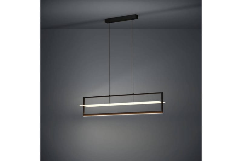 Takpendel Eglo Farneta Svart/Satin Ram - Belysning & el - Inomhusbelysning & lampor - Taklampa & takbelysning - Pendellampor & hänglampor