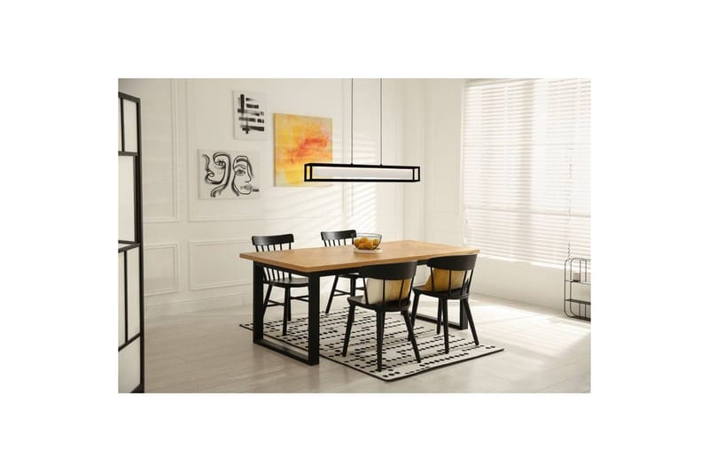 Takpendel Eglo Gualajo Avlång Svart - Belysning & el - Inomhusbelysning & lampor - Taklampa & takbelysning - Pendellampor & hänglampor