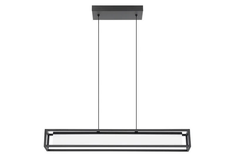 Takpendel Eglo Gualajo Avlång Svart, undefined