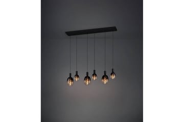 Takpendel Eglo Huebro Svart med 6 Lampor - Belysning & el - Inomhusbelysning & lampor - Taklampa & takbelysning - Pendellampor & hänglampor