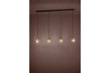 Takpendel Eglo Jazminia Mässing/Klar med 4 Lampor - Belysning & el - Inomhusbelysning & lampor - Taklampa & takbelysning - Pendellampor & hänglampor