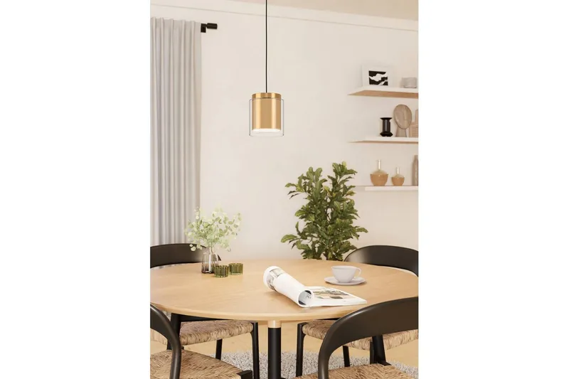 Takpendel Eglo Lagunitas - Svart/Mässing/Guld - Belysning & el - Inomhusbelysning & lampor - Taklampa & takbelysning - Pendellampor & hänglampor