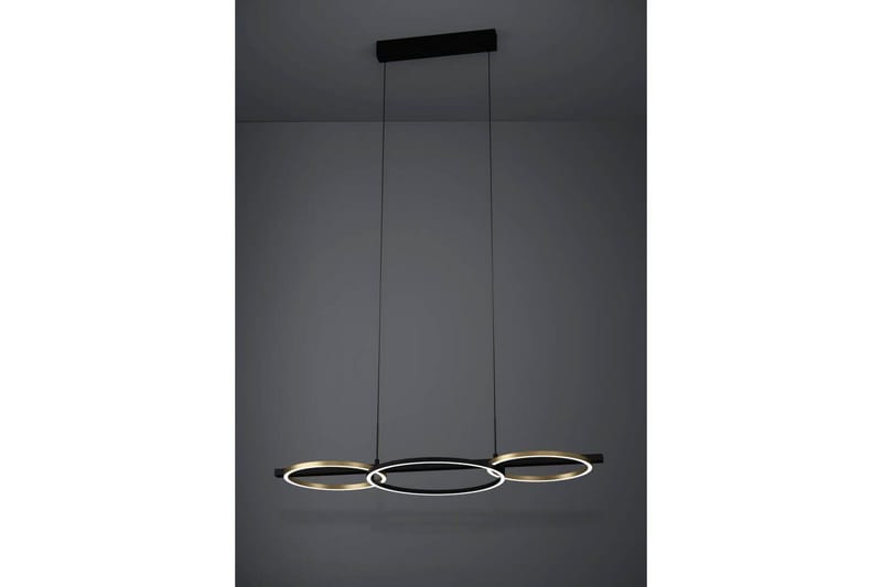 Takpendel Eglo Lanacera Svart/Guld - Belysning & el - Inomhusbelysning & lampor - Taklampa & takbelysning - Pendellampor & hänglampor