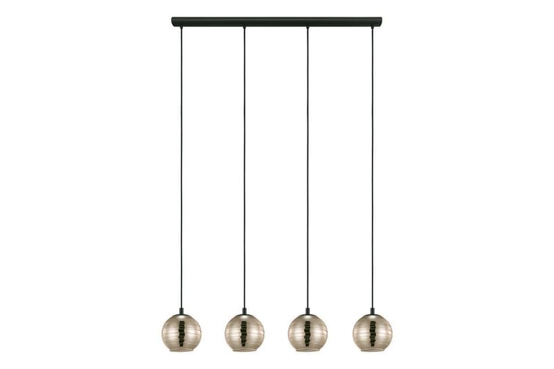 Takpendel Eglo Lemorieta Svart/Guld med 4 Lampor - Belysning & el - Inomhusbelysning & lampor - Taklampa & takbelysning - Pendellampor & hänglampor