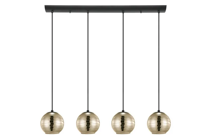 Takpendel Eglo Lemorieta Svart/Guld med 4 Lampor, undefined