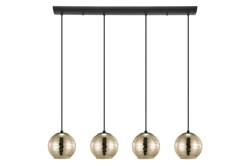 Takpendel Eglo Lemorieta Svart/Guld med 4 Lampor, undefined