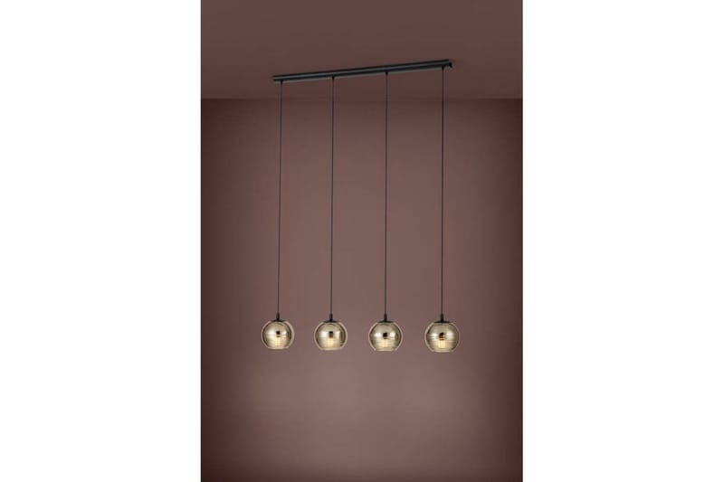 Takpendel Eglo Lemorieta Svart/Guld med 4 Lampor - Belysning & el - Inomhusbelysning & lampor - Taklampa & takbelysning - Pendellampor & hänglampor