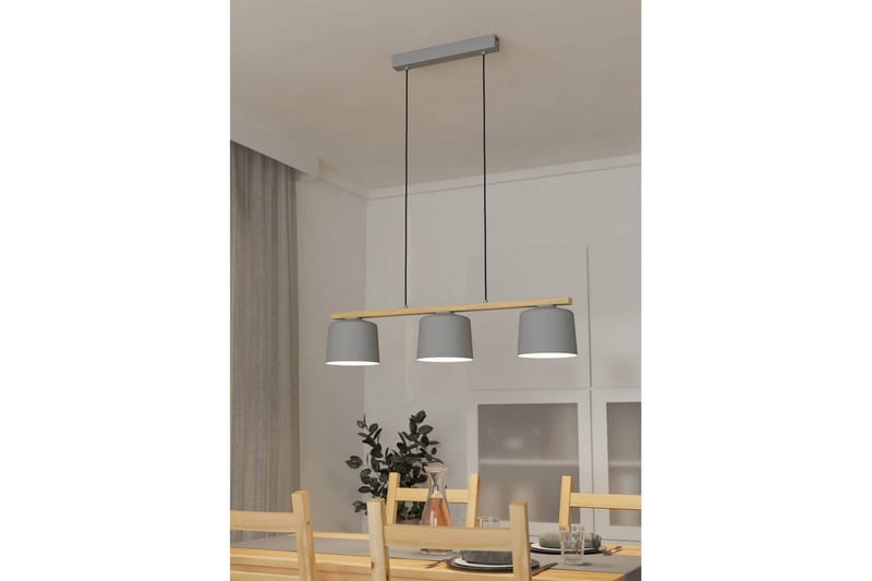 Takpendel Eglo Mariel - Brun/Ljusgrå - Belysning & el - Inomhusbelysning & lampor - Taklampa & takbelysning - Pendellampor & hänglampor