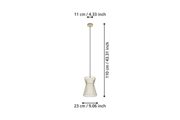 Takpendel Eglo Maseta Guldfärgad Vit - Guld/Vit - Belysning & el - Inomhusbelysning & lampor - Taklampa & takbelysning - Pendellampor & hänglampor