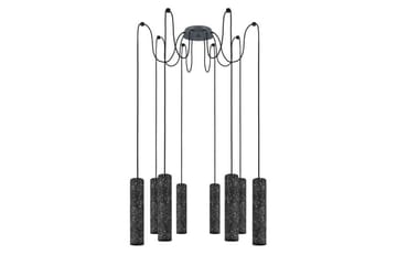 Takpendel Eglo Mentalona Antracit Terrazzo med 8 Lampor - Belysning & el - Inomhusbelysning & lampor - Taklampa & takbelysning - Pendellampor & hänglampor