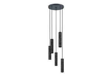 Takpendel Eglo Mentalona Antracit Terrazzo Rondell med 5 Lampor - Belysning & el - Inomhusbelysning & lampor - Taklampa & takbelysning - Pendellampor & hänglampor