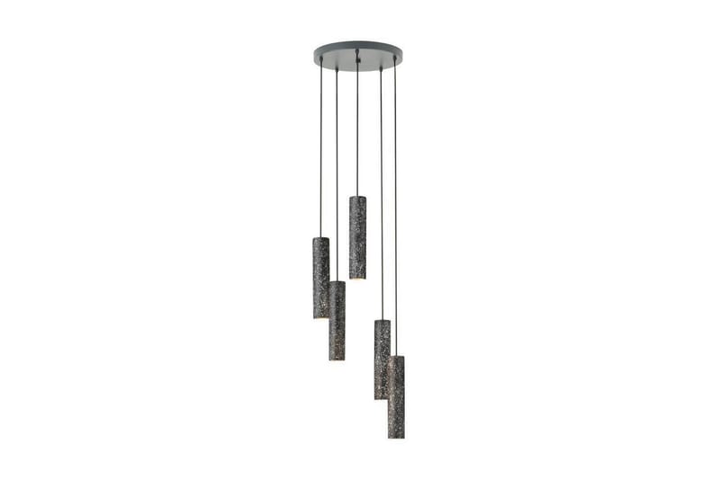 Takpendel Eglo Mentalona Antracit Terrazzo Rondell med 5 Lampor - Belysning & el - Inomhusbelysning & lampor - Taklampa & takbelysning - Pendellampor & hänglampor