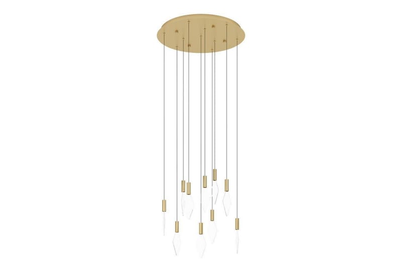 Takpendel Eglo Mirador Mässing/Guld med 10 Lampor - Belysning & el - Inomhusbelysning & lampor - Taklampa & takbelysning - Pendellampor & hänglampor