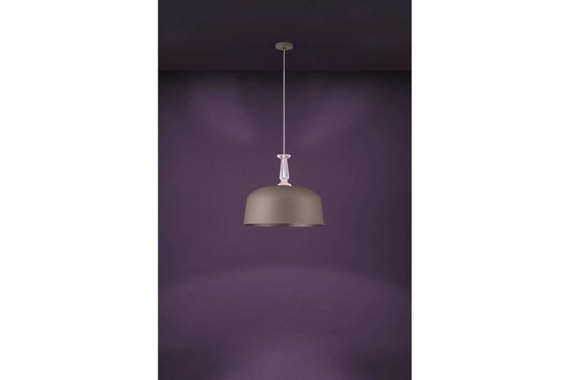 Takpendel Eglo Monte Fuerte Taupe/Kristall - Belysning & el - Inomhusbelysning & lampor - Taklampa & takbelysning - Pendellampor & hänglampor