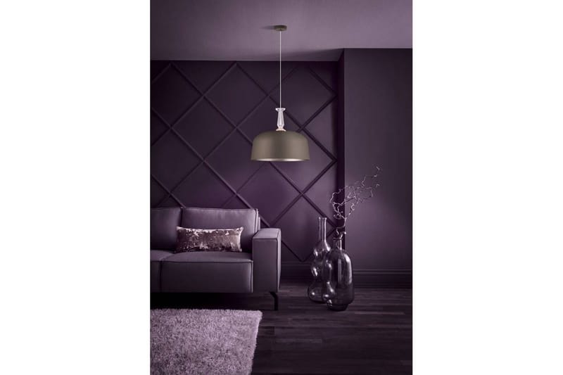 Takpendel Eglo Monte Fuerte Taupe/Kristall - Belysning & el - Inomhusbelysning & lampor - Taklampa & takbelysning - Pendellampor & hänglampor