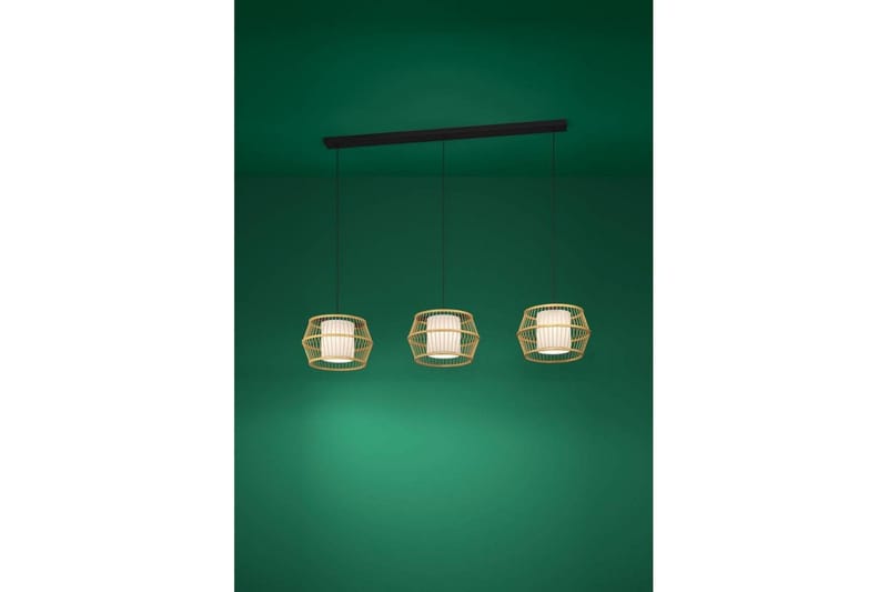 Takpendel Eglo Monterroso Natur med 3 Lampor - Belysning & el - Inomhusbelysning & lampor - Taklampa & takbelysning - Pendellampor & hänglampor