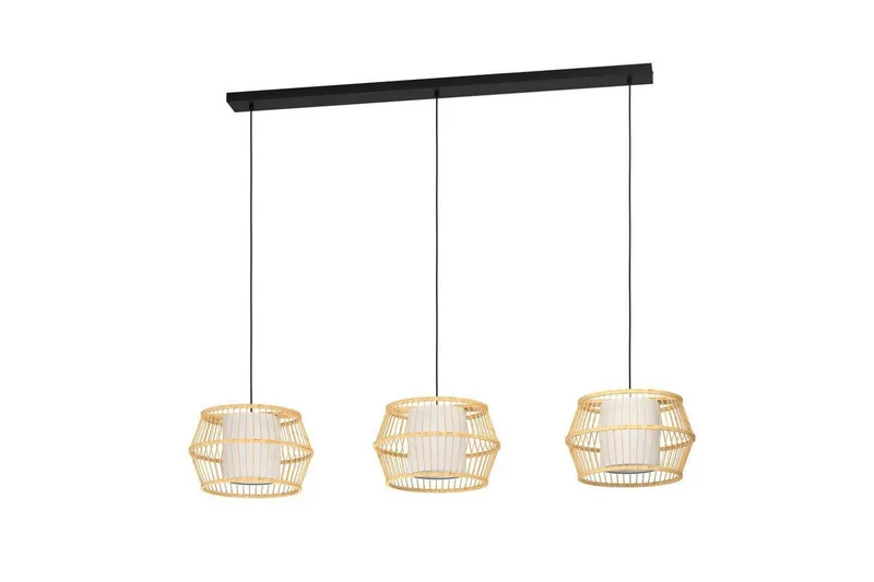 Takpendel Eglo Monterroso Natur med 3 Lampor, undefined