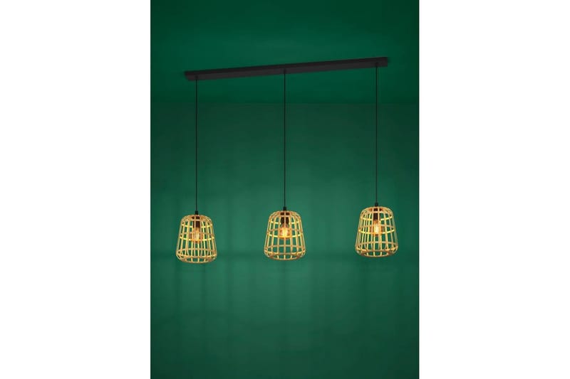 Takpendel Eglo Montezuelo Trä med 3 Lampor - Belysning & el - Inomhusbelysning & lampor - Taklampa & takbelysning - Pendellampor & hänglampor