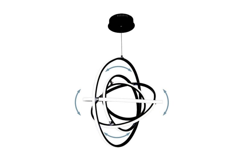 Takpendel Eglo Retornio Svart/Vit 58 cm - 58 cm - Belysning & el - Inomhusbelysning & lampor - Taklampa & takbelysning - Pendellampor & hänglampor