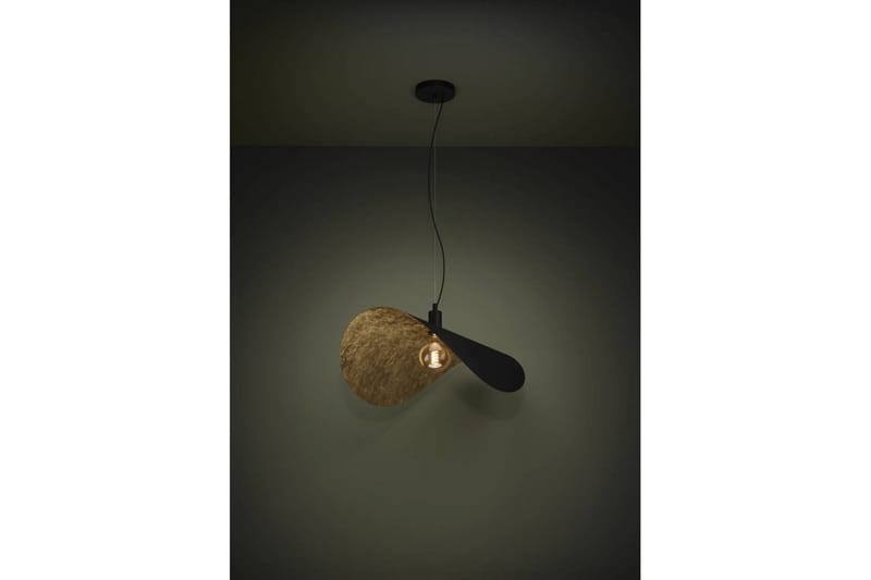 Takpendel Eglo Saceda Svart/Guld 55x200 cm - Belysning & el - Inomhusbelysning & lampor - Taklampa & takbelysning - Pendellampor & hänglampor