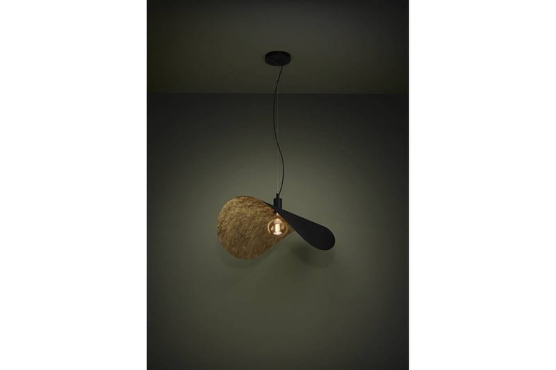 Takpendel Eglo Saceda Svart/Guld 55x200 cm - Belysning & el - Inomhusbelysning & lampor - Taklampa & takbelysning - Pendellampor & hänglampor