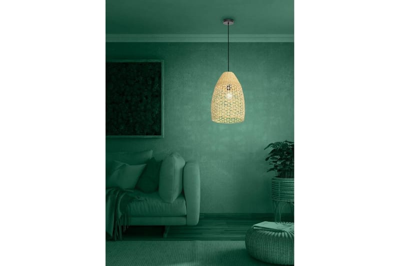 Takpendel Eglo Sambucona Trä/Svart 35 cm - 35 cm - Belysning & el - Inomhusbelysning & lampor - Taklampa & takbelysning - Pendellampor & hänglampor