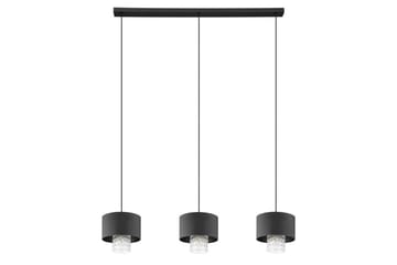 Takpendel Eglo Sapuara Svart Kristall med 3 Lampor - Belysning & el - Inomhusbelysning & lampor - Taklampa & takbelysning - Pendellampor & hänglampor
