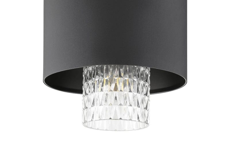 Takpendel Eglo Sapuara Svart Kristall med 3 Lampor - Belysning & el - Inomhusbelysning & lampor - Taklampa & takbelysning - Pendellampor & hänglampor