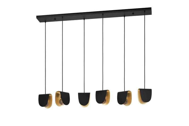 Takpendel Eglo Serenara Svart/Guld med 6 Lampor - Belysning & el - Inomhusbelysning & lampor - Taklampa & takbelysning - Pendellampor & hänglampor