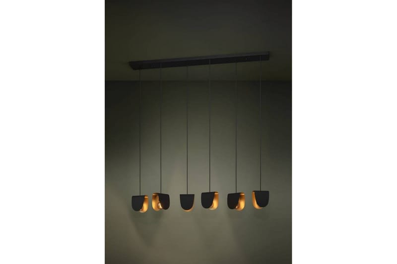 Takpendel Eglo Serenara Svart/Guld med 6 Lampor - Belysning & el - Inomhusbelysning & lampor - Taklampa & takbelysning - Pendellampor & hänglampor