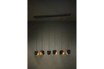 Takpendel Eglo Serenara Svart/Guld med 6 Lampor - Belysning & el - Inomhusbelysning & lampor - Taklampa & takbelysning - Pendellampor & hänglampor