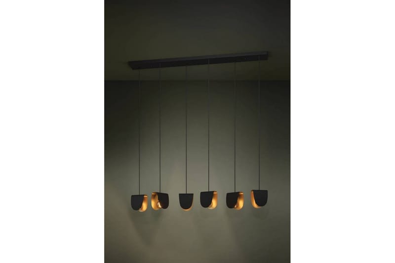 Takpendel Eglo Serenara Svart/Guld med 6 Lampor - Belysning & el - Inomhusbelysning & lampor - Taklampa & takbelysning - Pendellampor & hänglampor