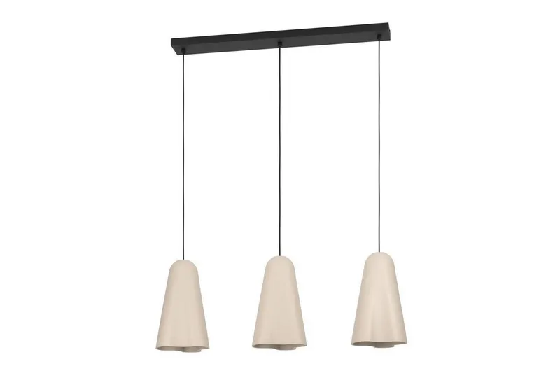 Takpendel Eglo Tolleric Sand/Svart med 3 Lampor, undefined