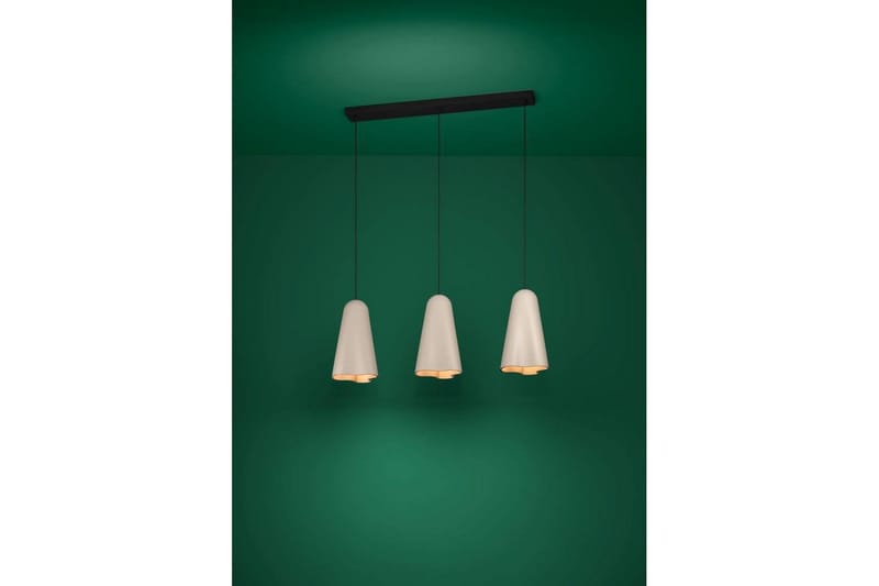 Takpendel Eglo Tolleric Sand/Svart med 3 Lampor - Belysning & el - Inomhusbelysning & lampor - Taklampa & takbelysning - Pendellampor & hänglampor