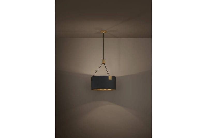 Takpendel Eglo Tortola 1 Svart/Mässing - Belysning & el - Inomhusbelysning & lampor - Taklampa & takbelysning - Pendellampor & hänglampor